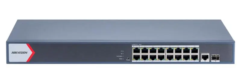 HIKVISION SWITCH 16 PORT GB POE-DS-3E1518P-EI