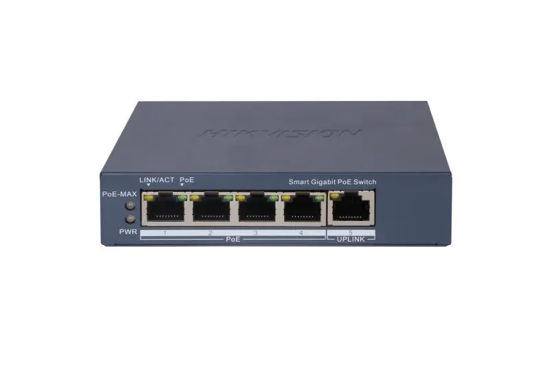 HIKVISION SWITCH 4 PORT 10/100 POE - DS-3E1105P-EI