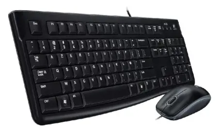 Logitech MK120 USB Wired Keyboard & Mouse