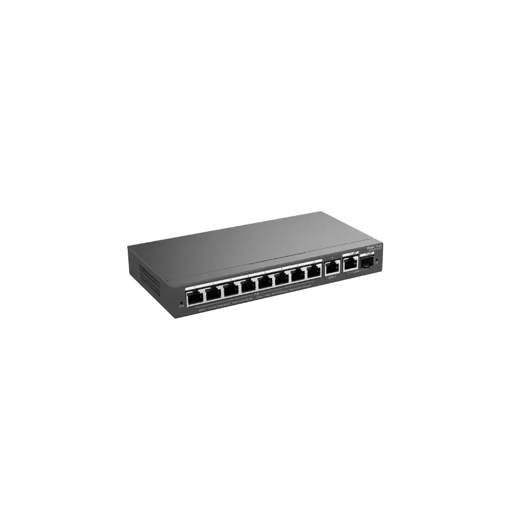  Ruijie Reyee RG-ES210GS-P Switch 10-Port Gigabit